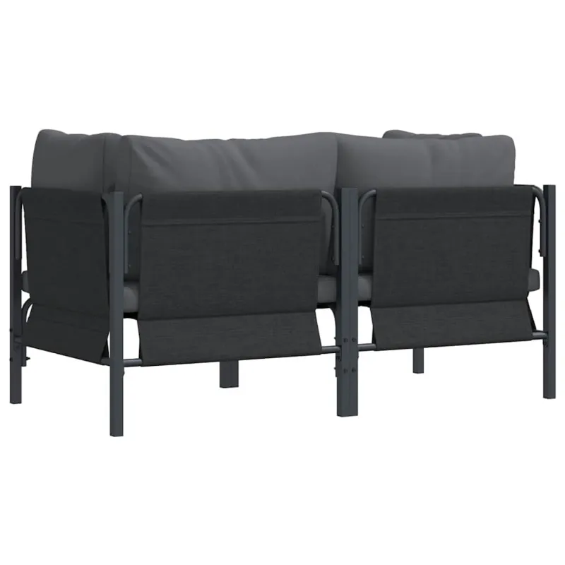 Lauko Baldai 2 Vienetas Antracitas 80 x 80 x 71 cm Plienas