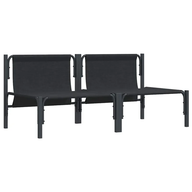 Lauko Baldai 2 Vienetas Antracitas 80 x 80 x 71 cm Plienas