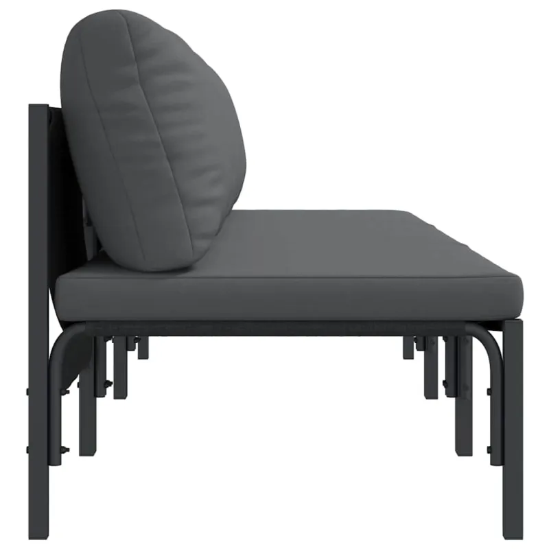 Lauko Baldai 3 Vienetas Antracitas 80 x 80 x 71 cm Plienas