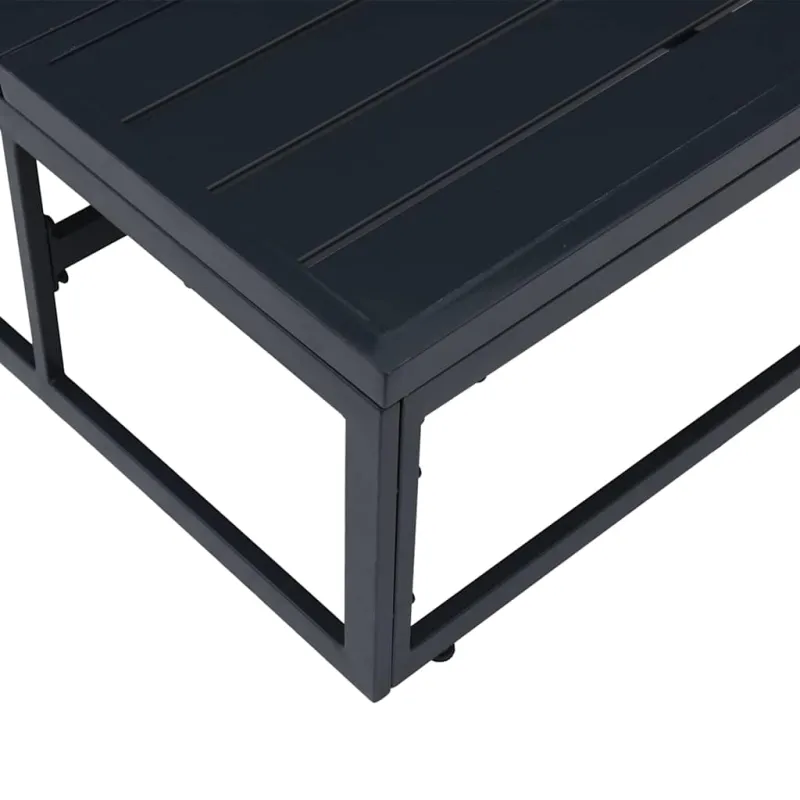 Lauko Baldai Antracitas 70 x 70,5 x 32 cm Plienas