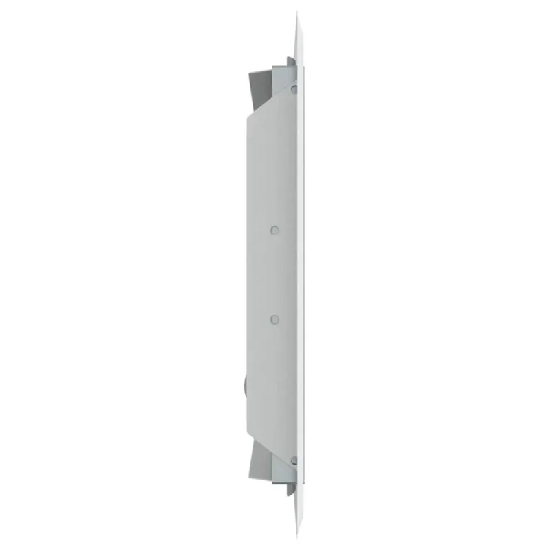 Prieigos skydas 2 pcs Balta 23 x 23 x 3 cm Plienas