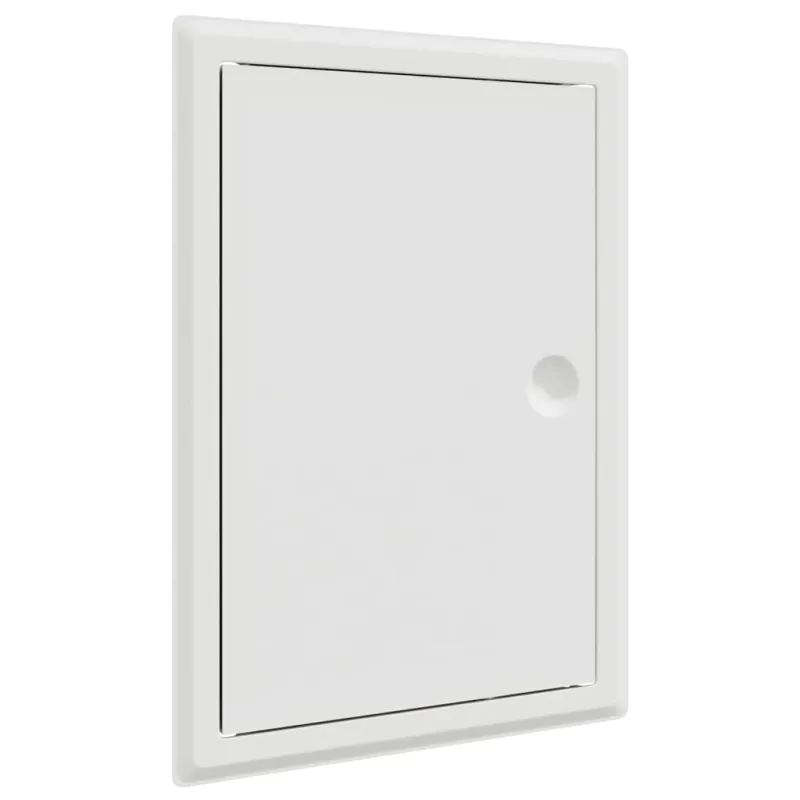 Prieigos skydas Balta 33,5 x 23 x 3 cm Plienas