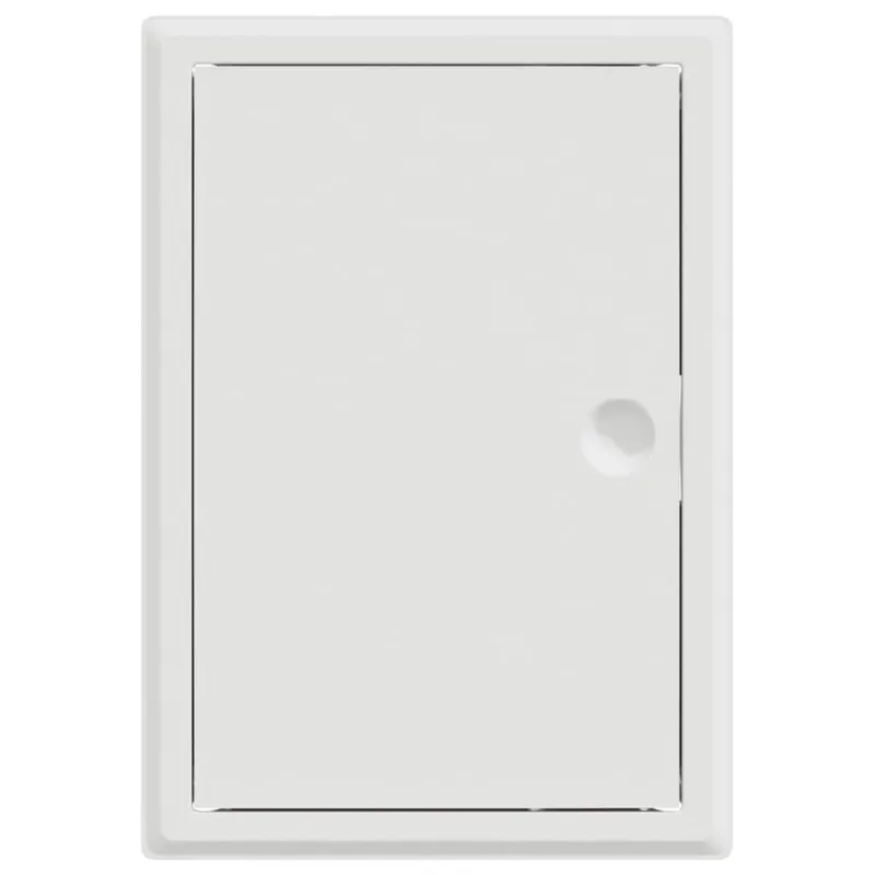 Prieigos skydas Balta 33,5 x 23 x 3 cm Plienas