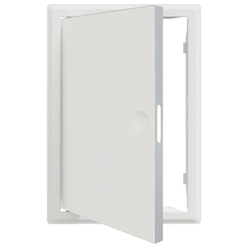 Prieigos skydas Balta 43 x 33 x 3 cm Plienas