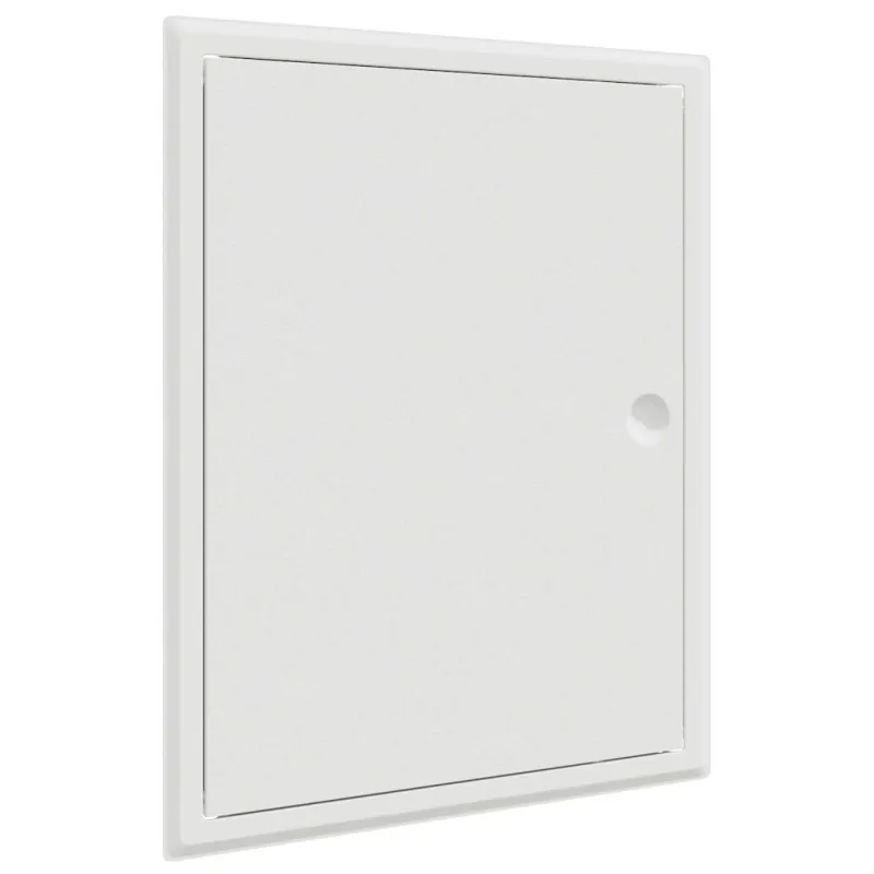 Prieigos skydas Balta 43 x 33 x 3 cm Plienas