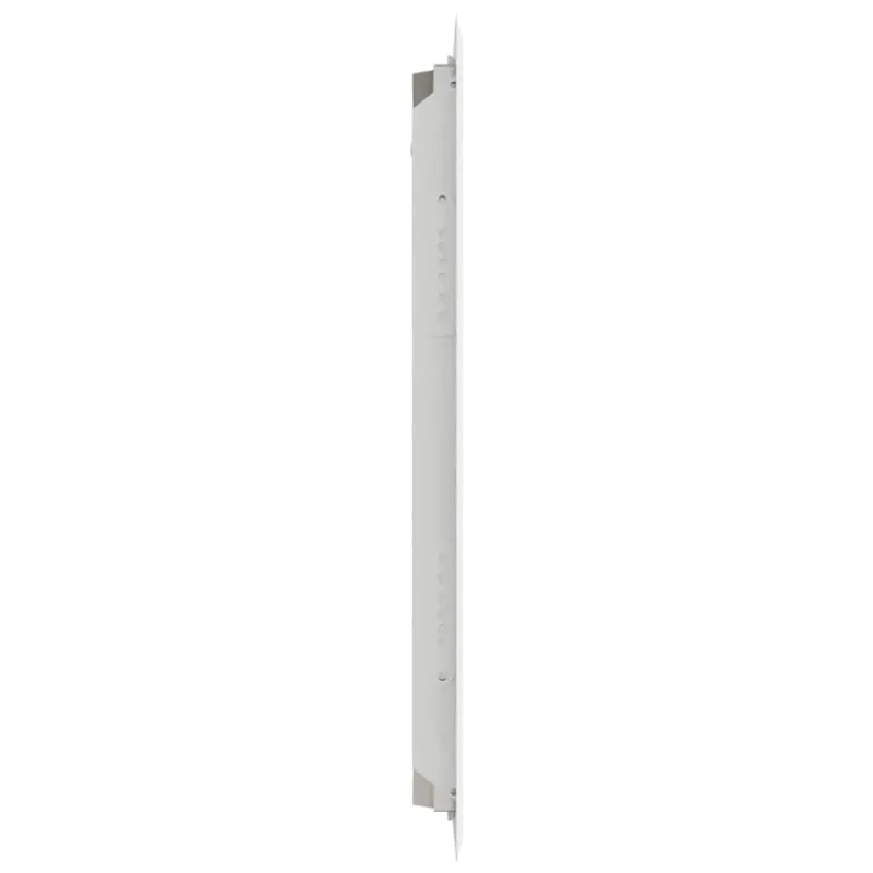 Prieigos skydas Balta 43 x 33 x 3 cm Plienas