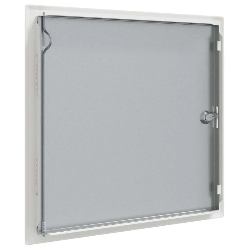 Prieigos skydas Balta 43 x 43 x 3 cm Plienas