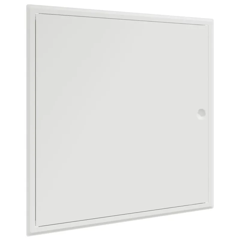 Prieigos skydas Balta 53 x 53 x 3 cm Plienas