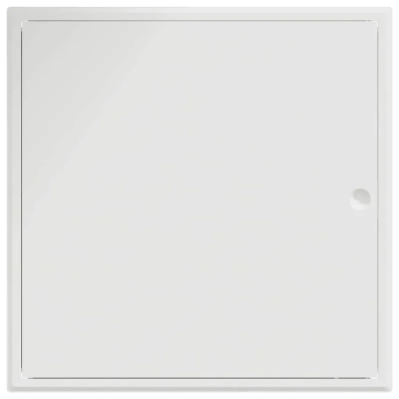 Prieigos skydas Balta 53 x 53 x 3 cm Plienas