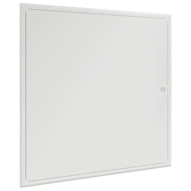 Prieigos skydas Balta 63 x 63 x 3 cm Plienas