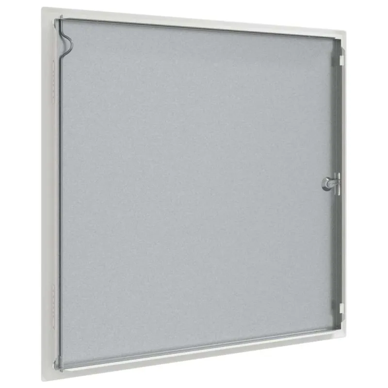 Prieigos skydas Balta 63 x 63 x 3 cm Plienas