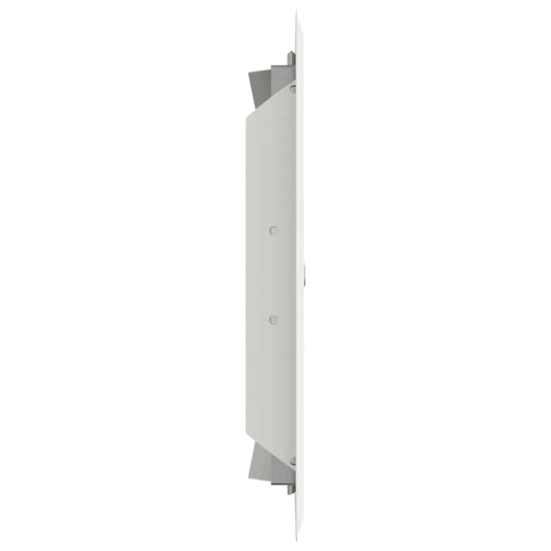 Prieigos skydas 2 pcs Balta 23 x 23 x 3 cm Plienas