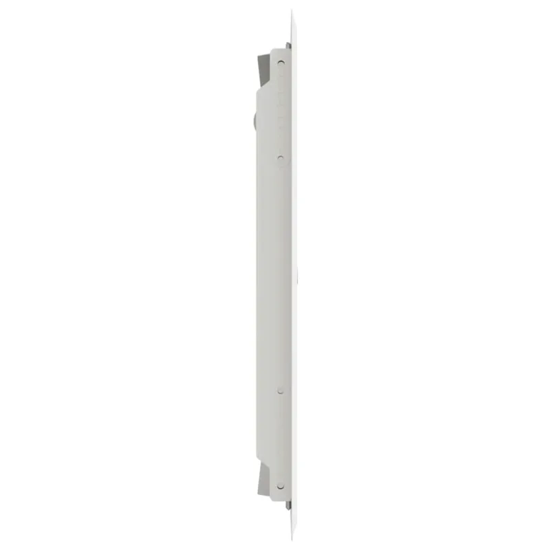 Prieigos skydas Balta 33 x 23 x 3 cm Plienas