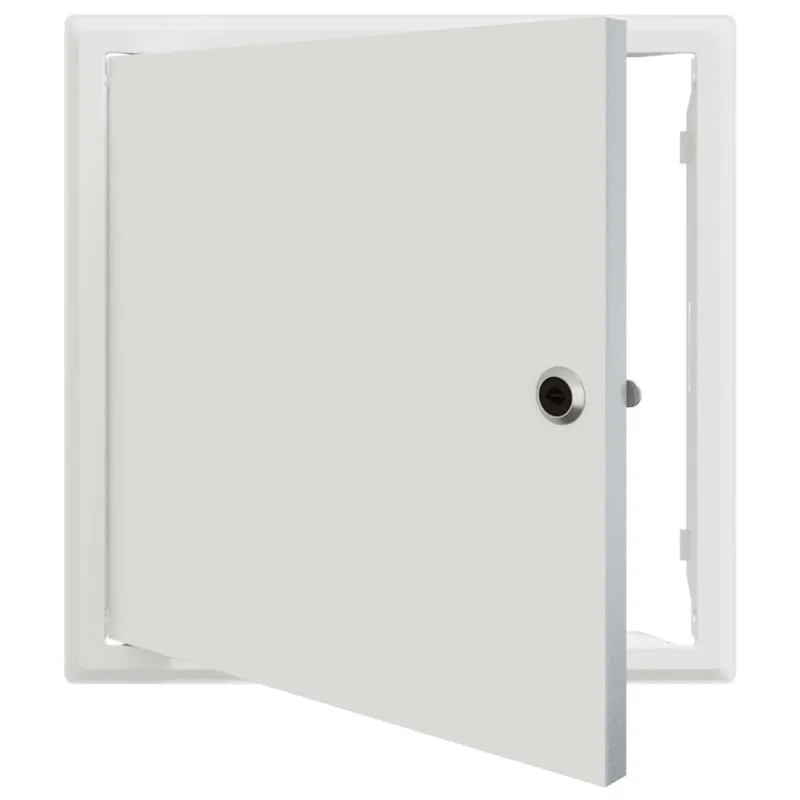 Prieigos skydas Balta 33 x 33 x 3 cm Plienas