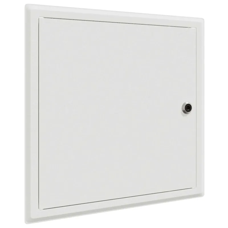 Prieigos skydas Balta 33 x 33 x 3 cm Plienas