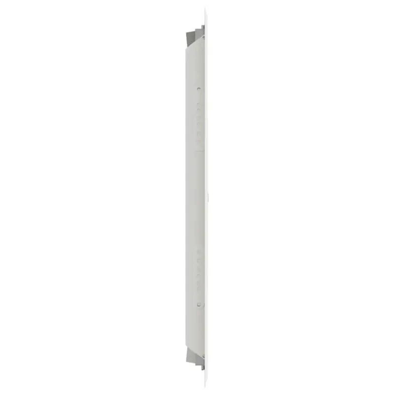 Prieigos skydas Balta 43 x 33 x 3 cm Plienas