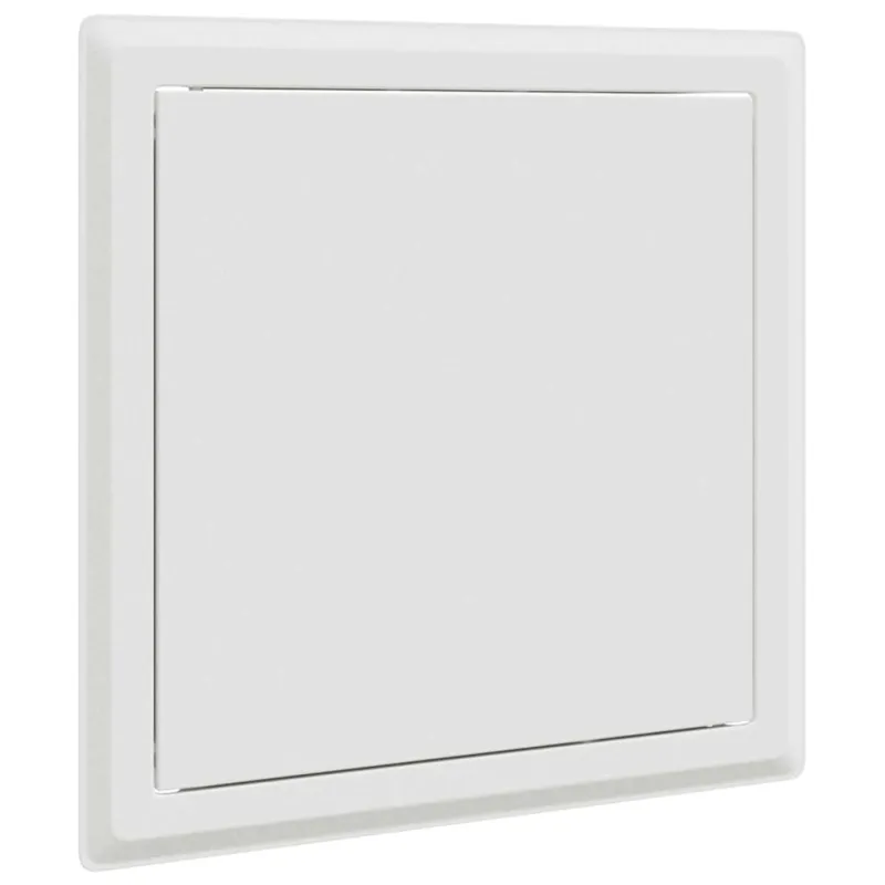 Prieigos skydas 2 pcs Balta 23 x 23 x 3 cm Plienas