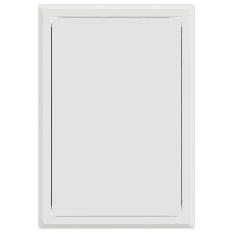 Prieigos skydas Balta 33 x 23 x 3 cm Plienas
