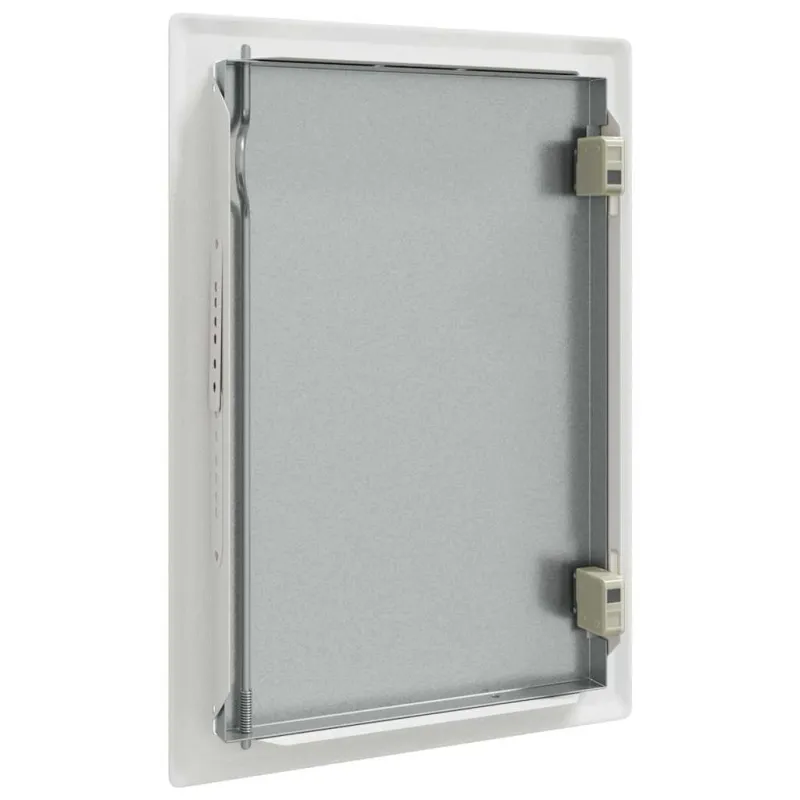 Prieigos skydas Balta 33 x 23 x 3 cm Plienas