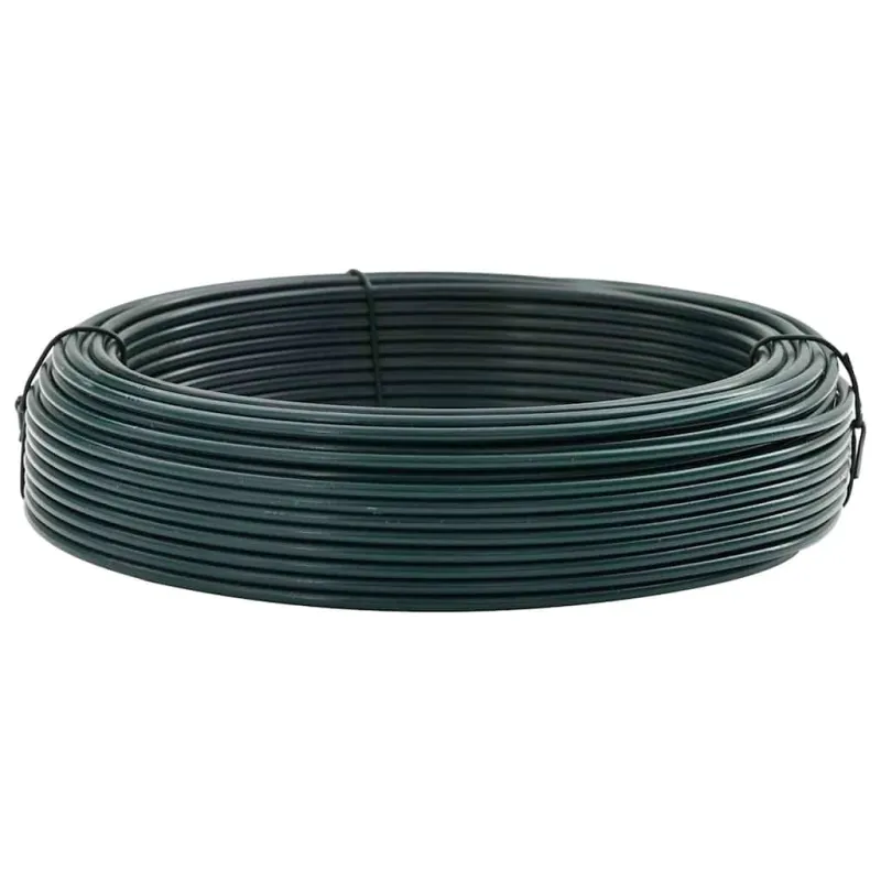 Tvorelių rišimo viela Žalia 25 m PVC