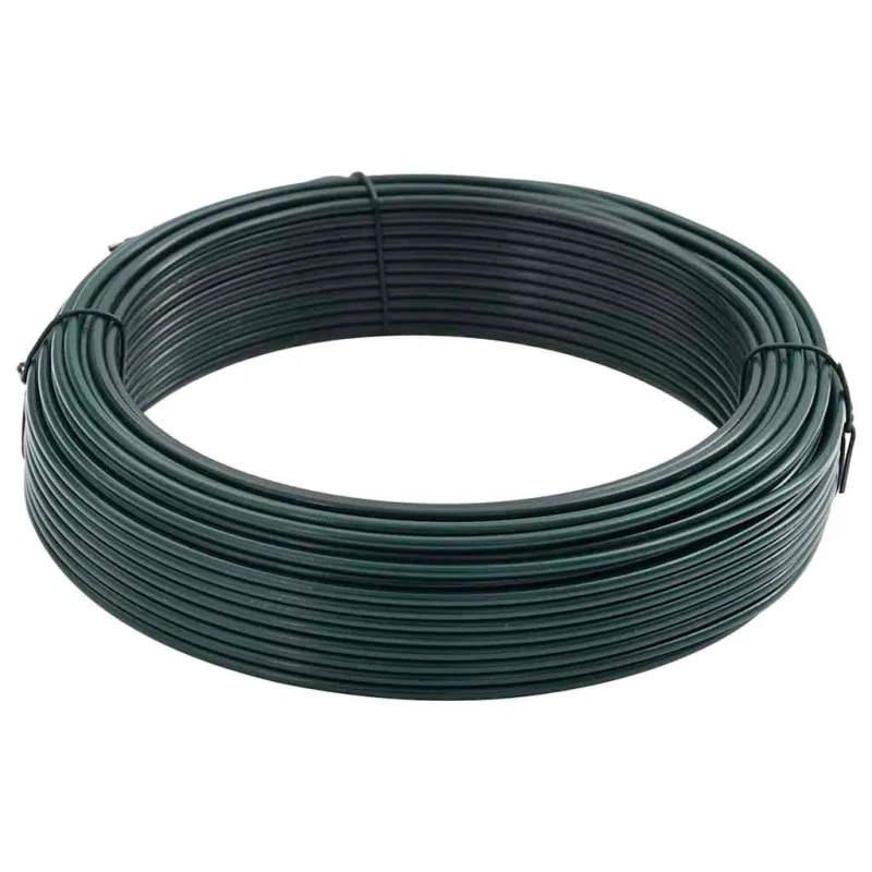 Tvorelių rišimo viela Žalia 25 m PVC