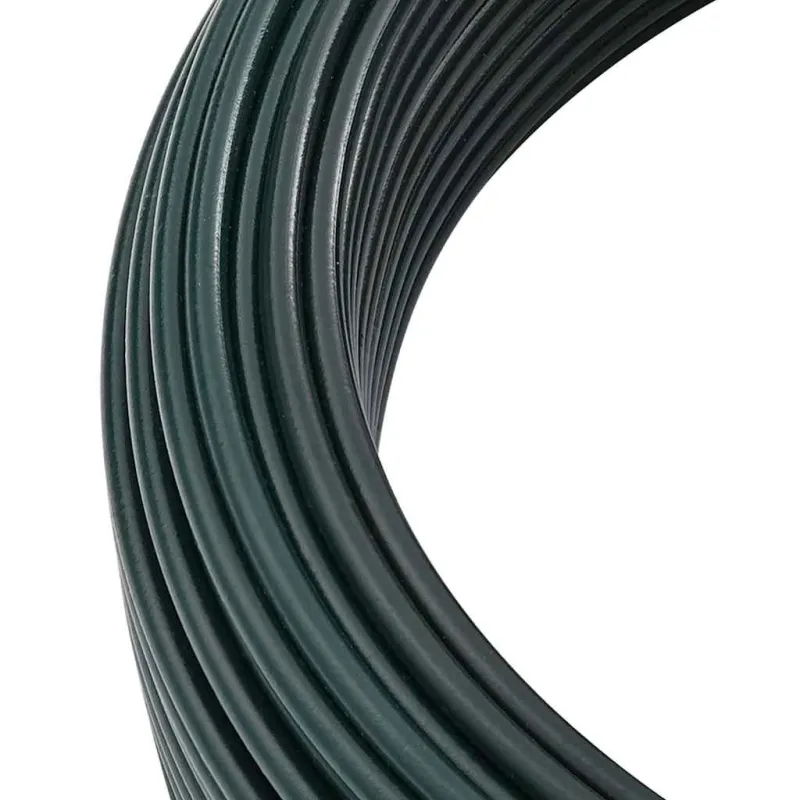 Tvorelių rišimo viela Žalia 25 m PVC