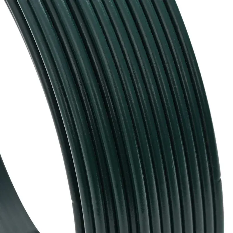 Tvorelių rišimo viela Žalia 25 m PVC