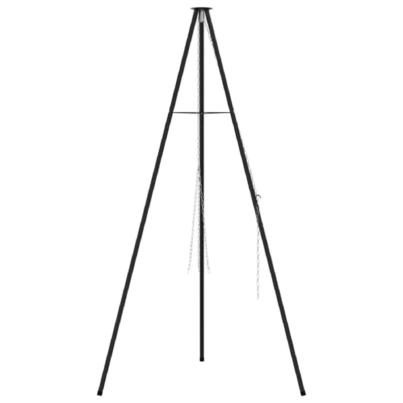 Laužavietės trikojis Juoda 92 x 92 x 151,5 cm Plienas