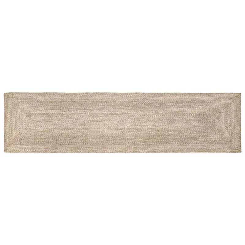 Zoninės kiliminės dangos Natūrali ir Balta 60 x 400 cm Džiutas