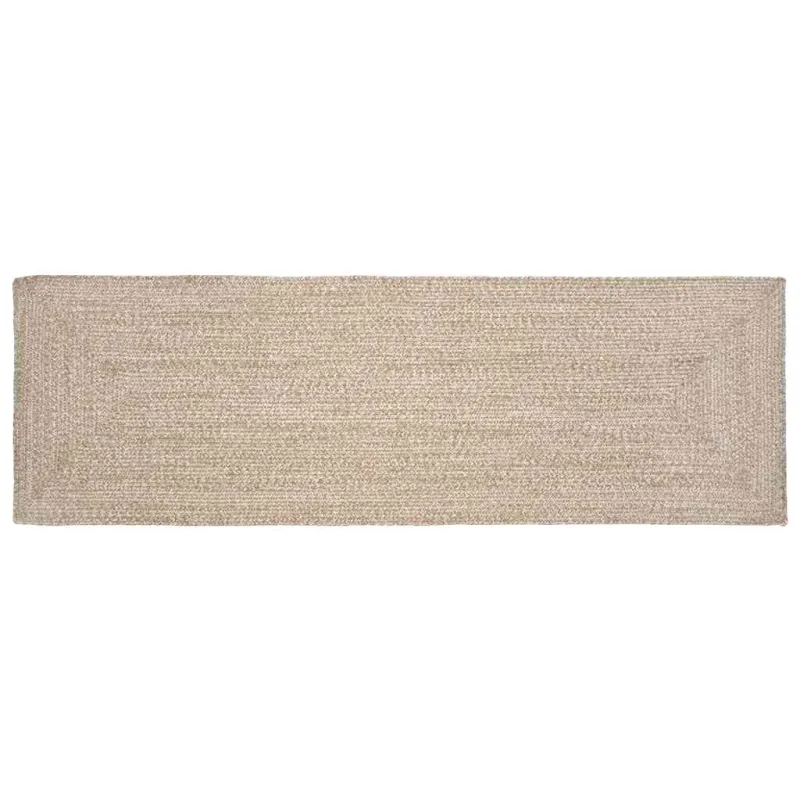 Zoninės kiliminės dangos Natūrali ir Balta 80 x 300 cm Džiutas