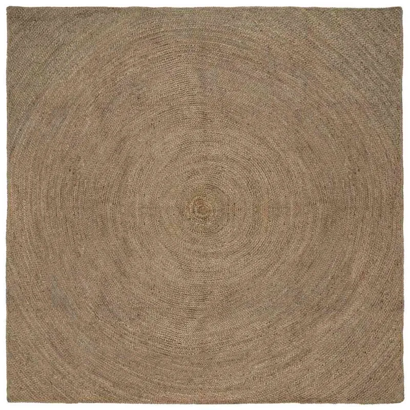 Zoninės kiliminės dangos Pilka 200 x 200 cm Džiutas