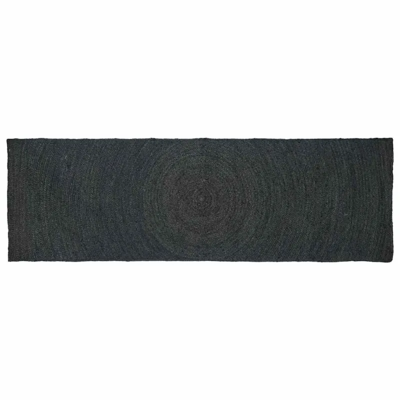 Zoninės kiliminės dangos Tamsiai pilka 80 x 250 cm Džiutas
