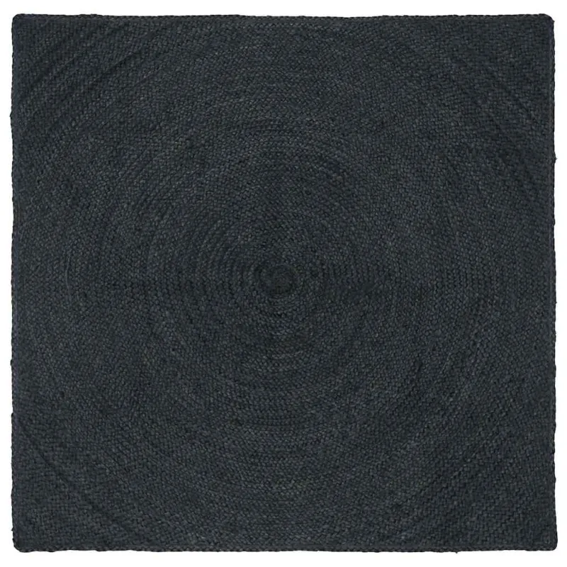 Zoninės kiliminės dangos Tamsiai pilka 160 x 160 cm Džiutas