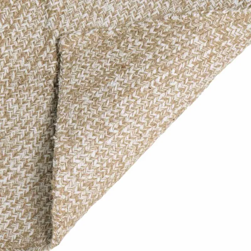 Zoninės kiliminės dangos Natūrali ir Balta 80 x 200 cm Džiutas