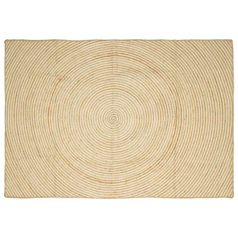 Zoninės kiliminės dangos Balta 160 x 230 cm Džiutas