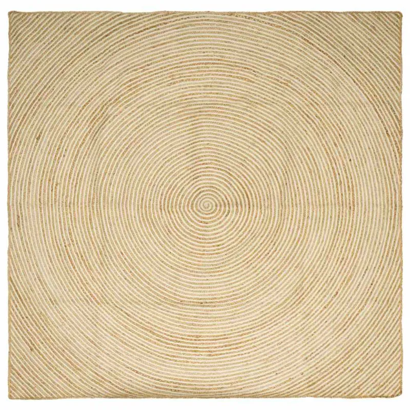 Zoninės kiliminės dangos Balta 300 x 300 cm Džiutas