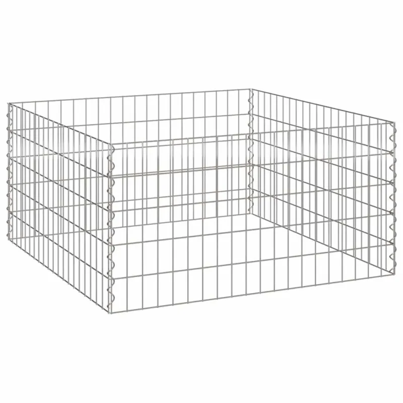 Kvadratinis kompostuotojas 100 x 100 x 50 cm Geležis