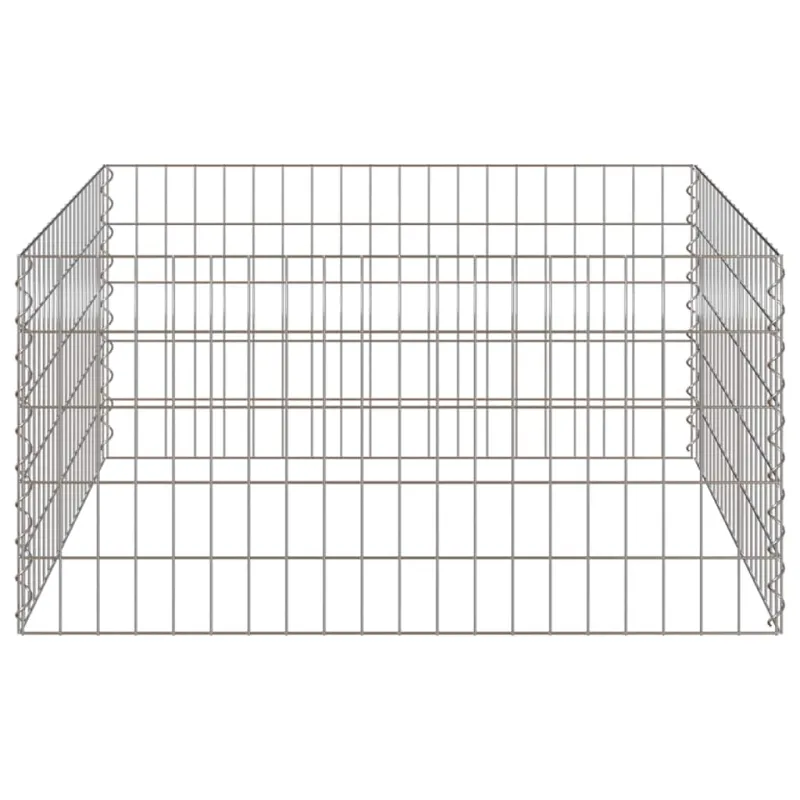Kvadratinis kompostuotojas 100 x 100 x 50 cm Geležis