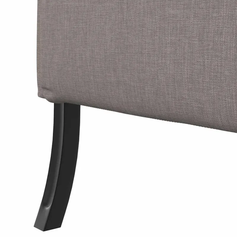 Aukštos nugaros sofa 101cm Taupe audinys