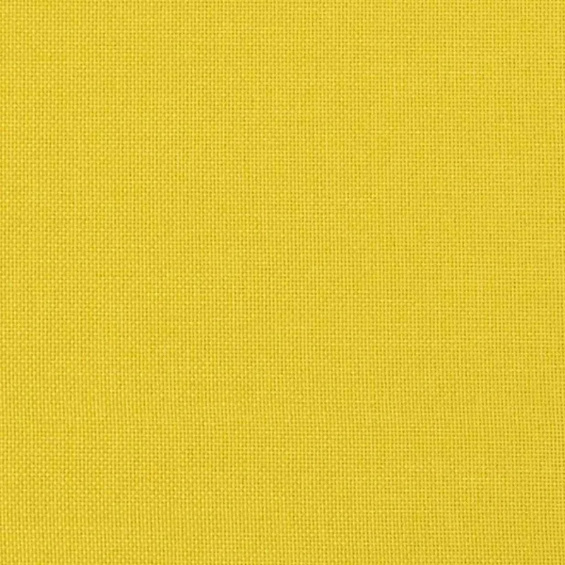 Aukštos nugaros sofa 101cm Šviesiai geltona audinys