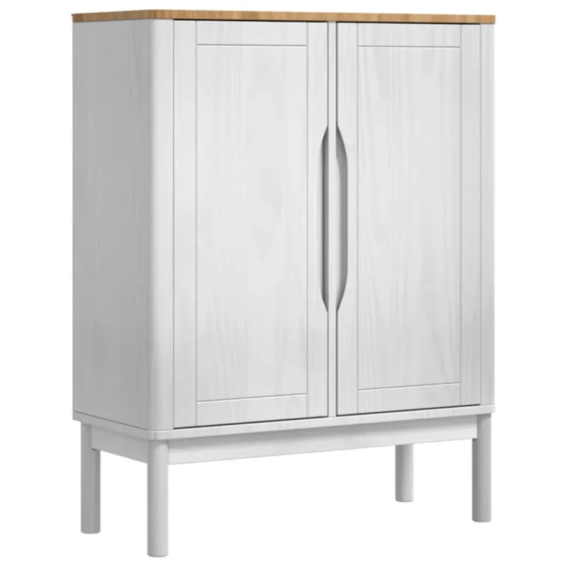 Kabalas FLORO Balta 70 x 30 x 70,5 cm Kietas pušies medis