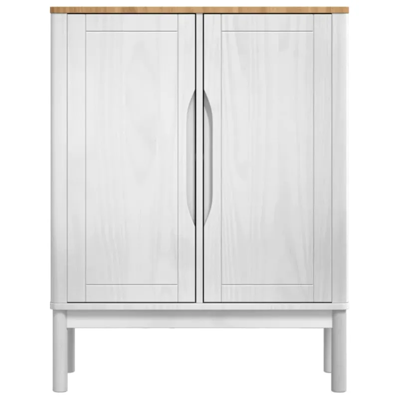Kabalas FLORO Balta 70 x 30 x 70,5 cm Kietas pušies medis
