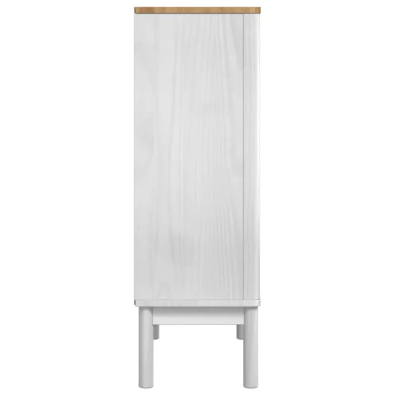 Kabalas FLORO Balta 70 x 30 x 70,5 cm Kietas pušies medis