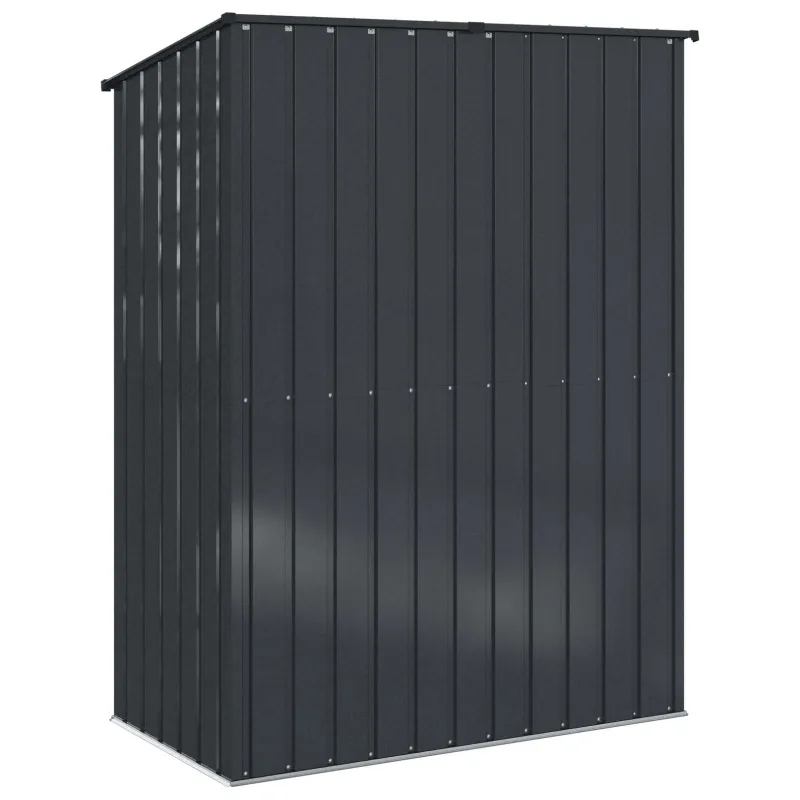 Sodo pašiūrės Antracitas 153,5 x 86 x 200 cm Metalas