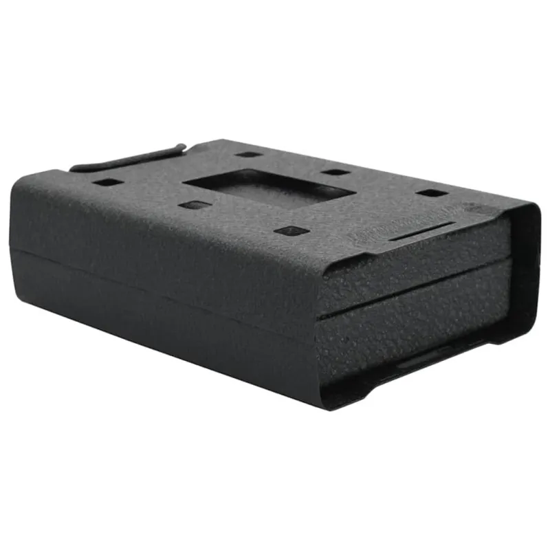 Automobilio Seifas su užraktu Juoda 22 x 16 x 7 cm Plienas