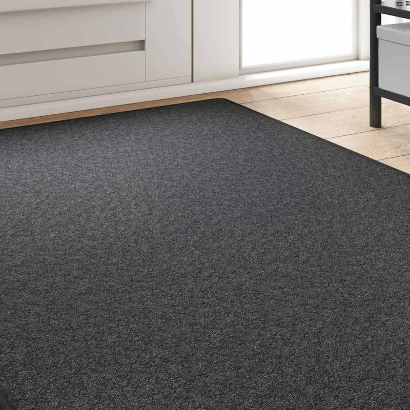 Kilimėlio bėgimo kilimas Tamsiai pilka 100 x 250 cm