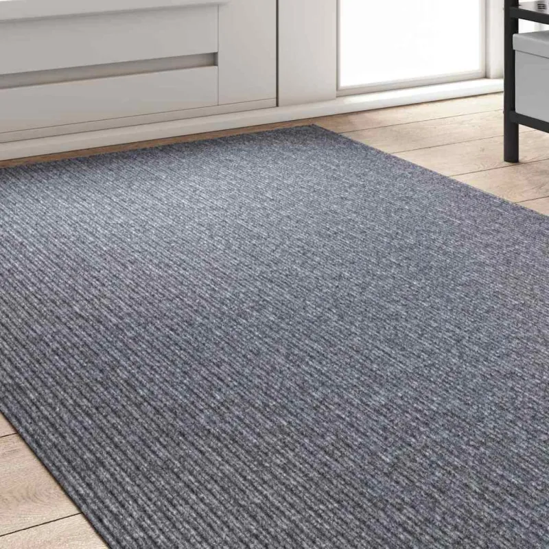 Kilimėlio bėgimo kilimas Šviesiai pilka 100 x 250 cm audinys