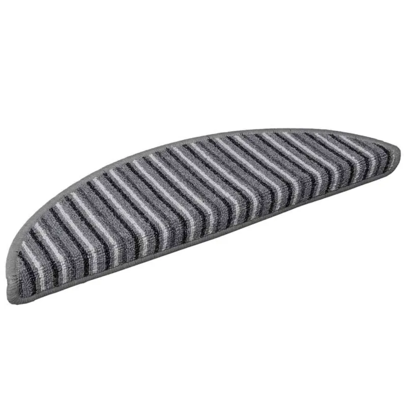 Savaime prilipantys laiptų kilimėliai 15 pcs Pilka