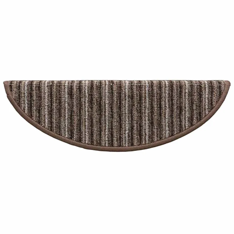 Savaime prilipantys laiptų kilimėliai 15 pcs Ruda