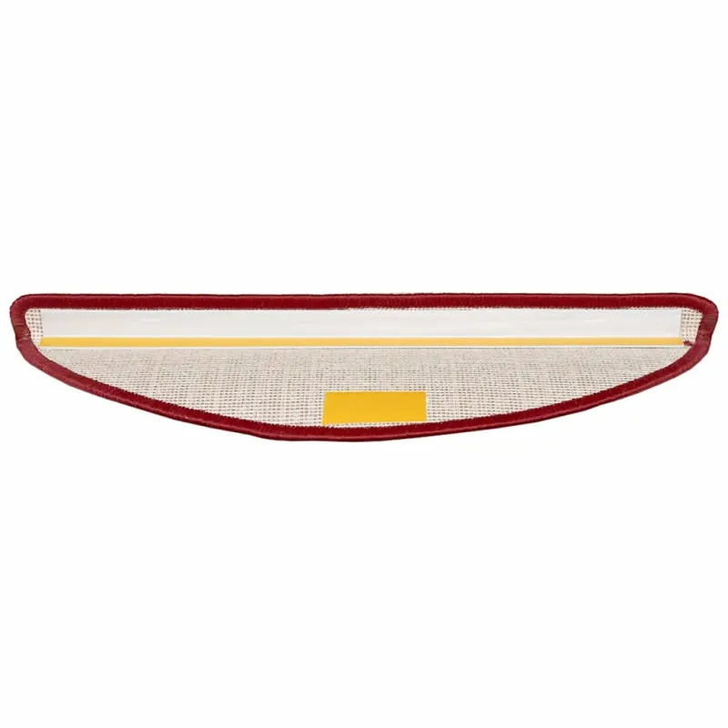 Savaime prilipantys laiptų kilimėliai 15 pcs Raudona